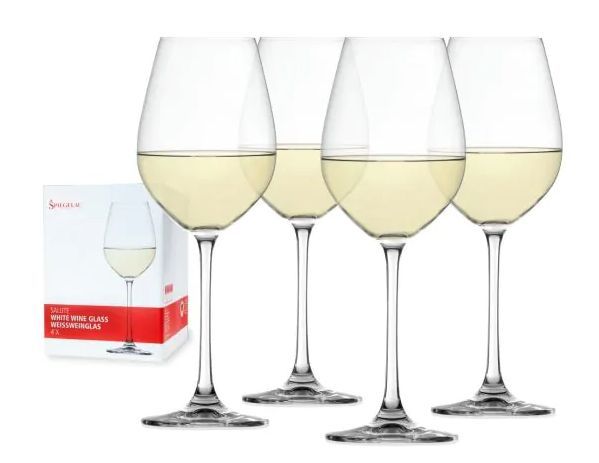 Salute White Wine Glasses – Set of 4