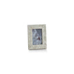White Bone Braided Frame - 4x6