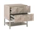 Atlas 2 Drawer Nightstand