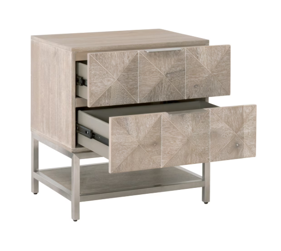 Atlas 2 Drawer Nightstand