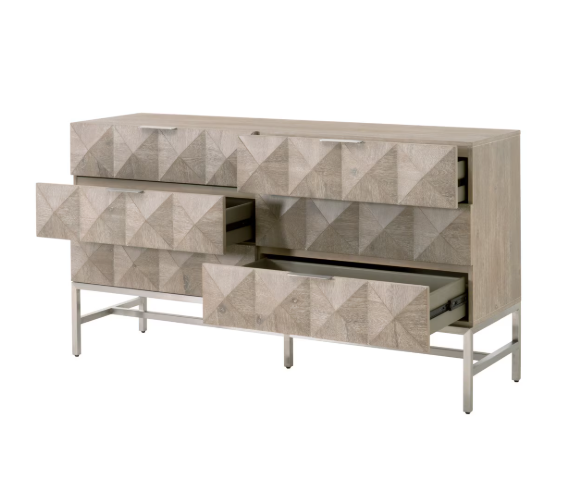 Atlas 6-Drawer Double Dresser