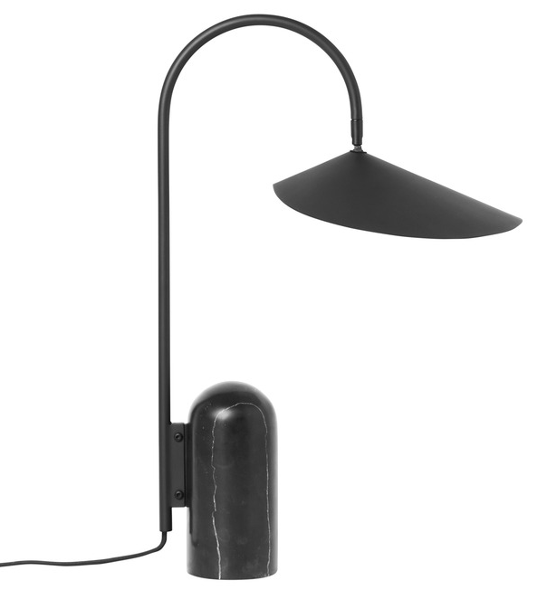 Arum Table Lamp/Blk