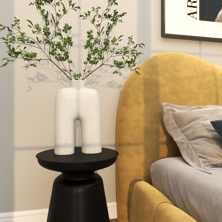 Abstract Rounded Arched Decorative Vase