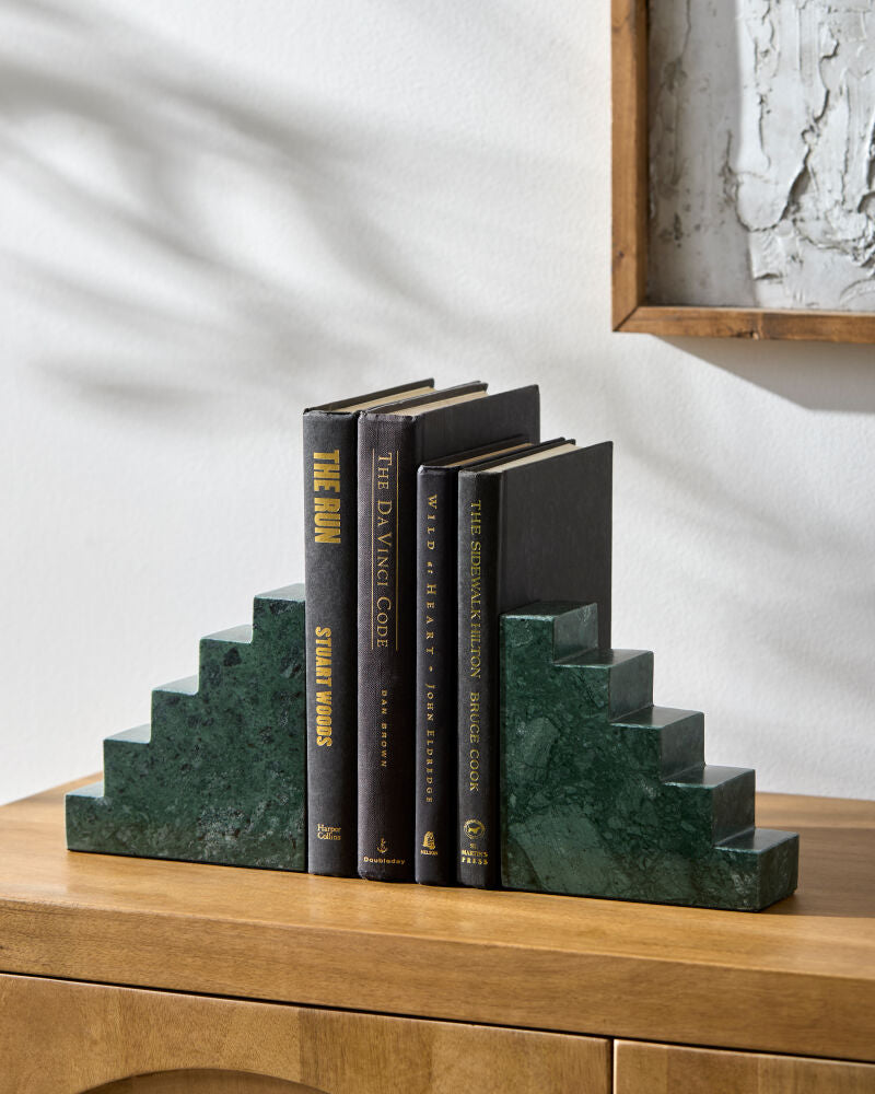 Jhalra Bookend Set