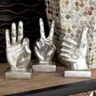 Polystone Hands Sculpture