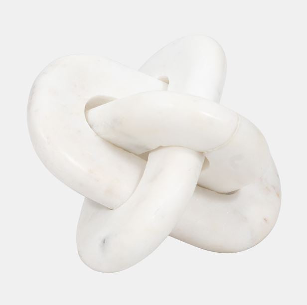 White Marble Knot