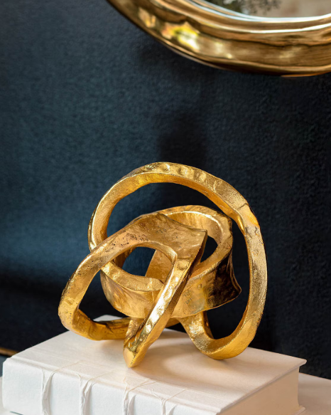 Gold Metal Knot