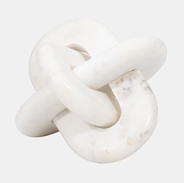 White Marble Knot