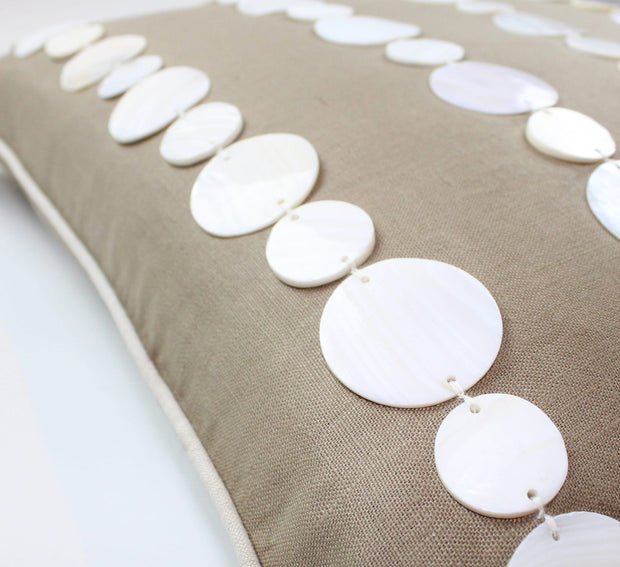 Cappuccino Shell Shock Pillow