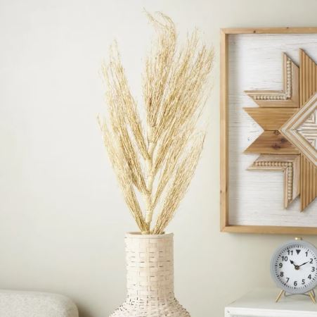 Dried Palm Feather Leaf