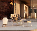 Dedon MBRACE ALU  Wing Chair