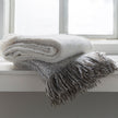 Madurai White Throw