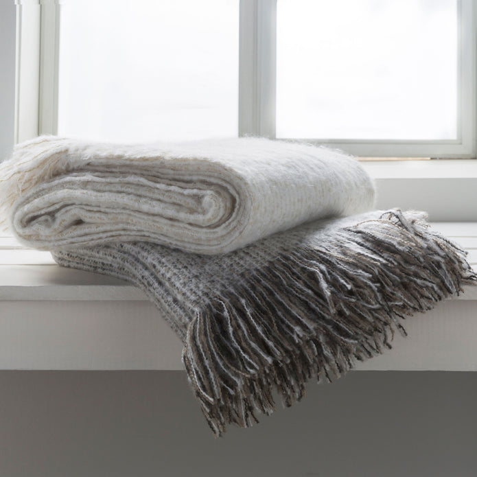 Madurai Grey Throw