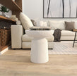 Magnesium Oxide Accent Table