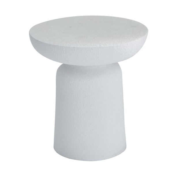 Magnesium Oxide Accent Table