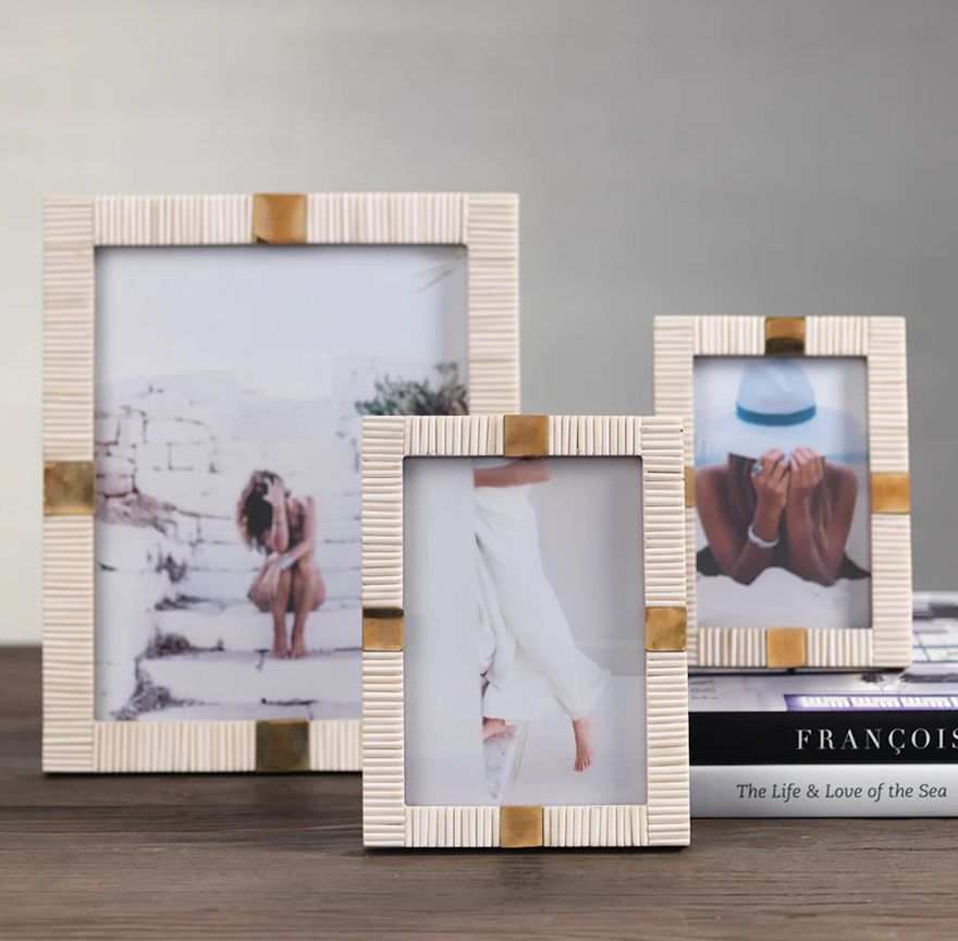 Maha bone with Brass Photo Frame 5 x 7