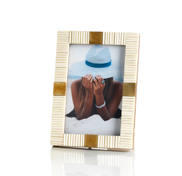 Maha Bone with Brass Photo Frame 4 x 6