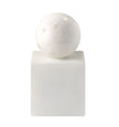 Marble Sphere Pillar Bookend