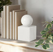 Marble Sphere Pillar Bookend