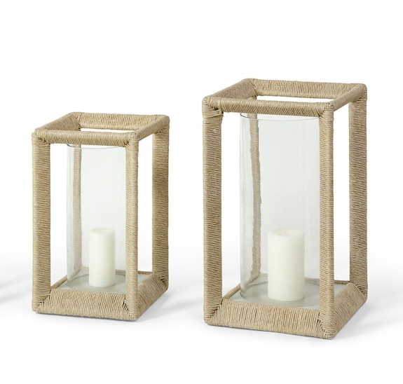 Marlow Outdoor Hurricane Lantern (Medium)