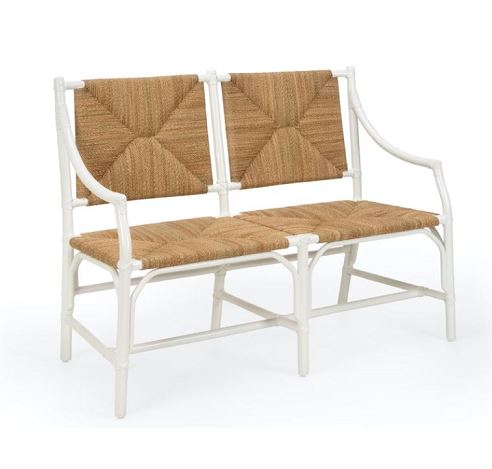 Mecklenburg Bench-White