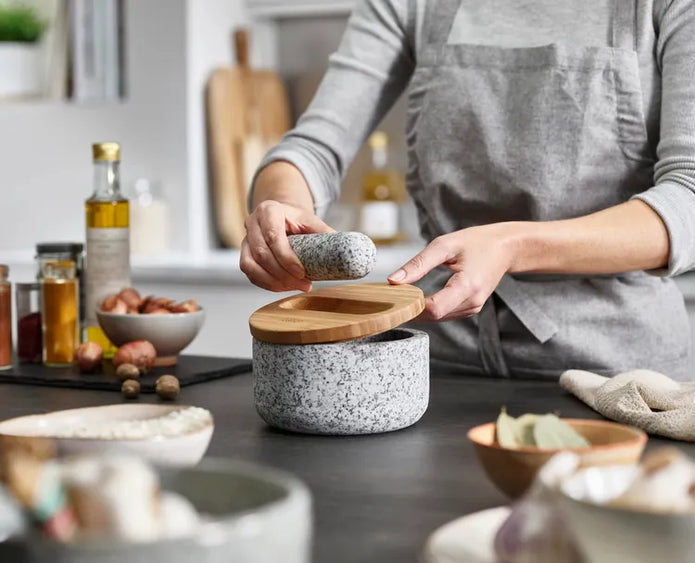 Granite Pestle and Mortar Set