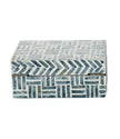 Blue Mother of Pearl Handmade Box Sml