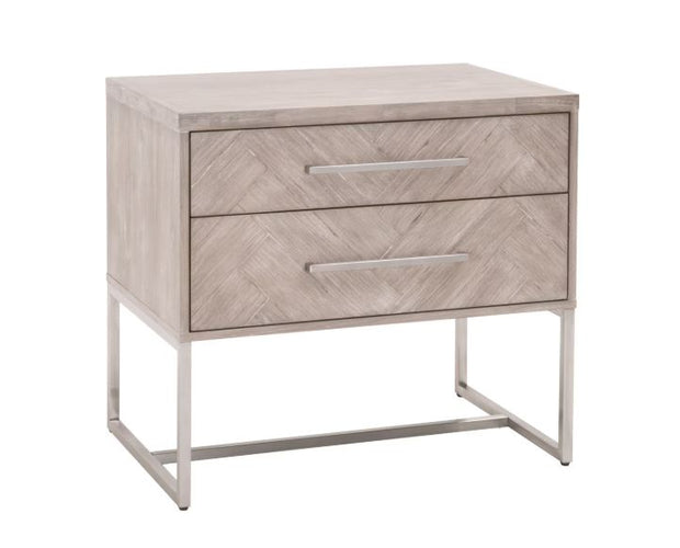 Mosaic 2-Drawer Nightstand