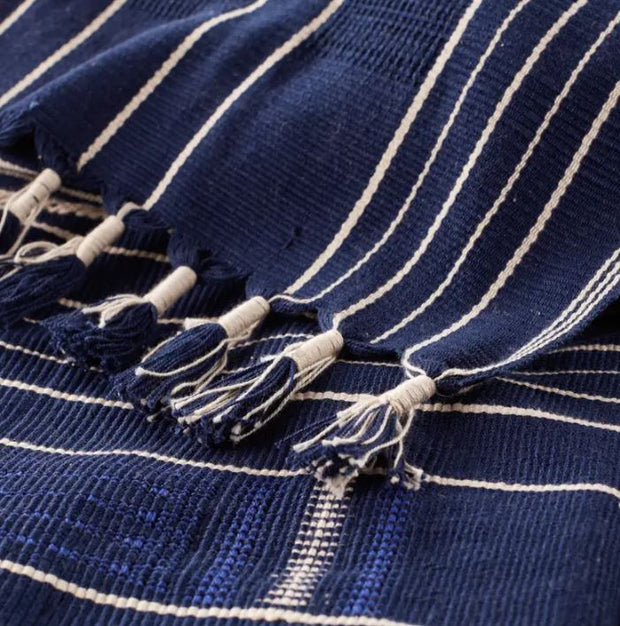 Dazzling Blue Nagaland Throw