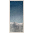 Navy Silver Wave Quadriptych