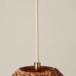 Maude Rattan Scallop Pendant
