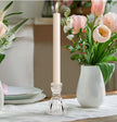 Olivia Faceted Glass Candle Holder