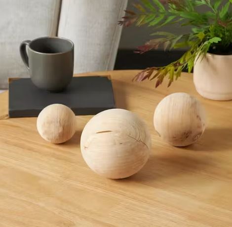 Wood Orbs