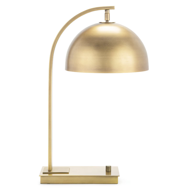 Otto Desk Lamp (Natural Brass)