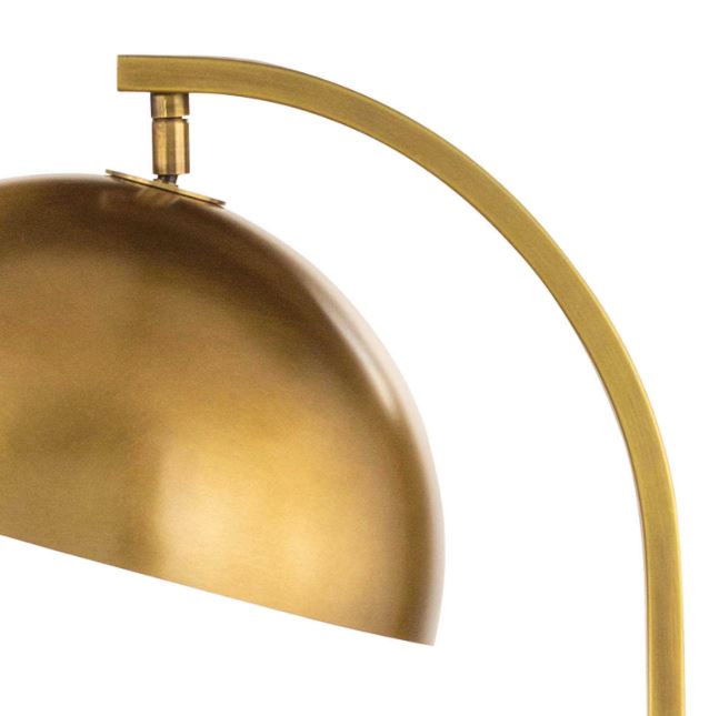 Otto Floor Lamp - Natural Brass