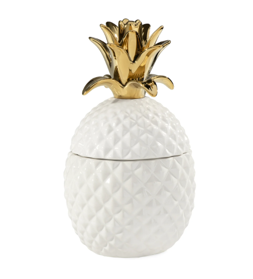 Gold Crown Pineapple Canister