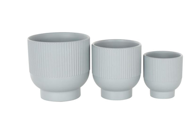 Ceramic Planter wTapered Base L