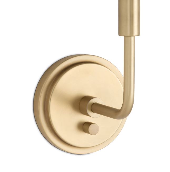 Polly Single Sconce - Rattan Shade