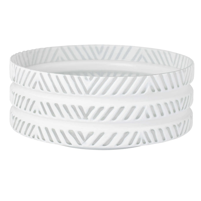 Herringbone Decor Bowl