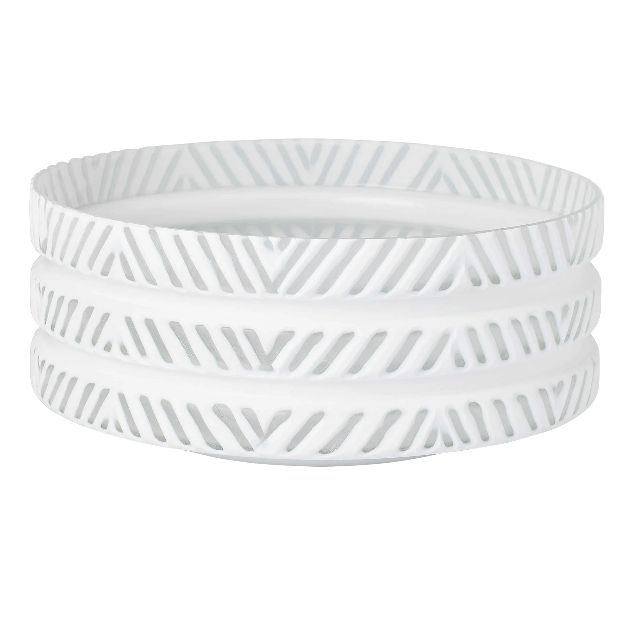 Herringbone Decor Bowl