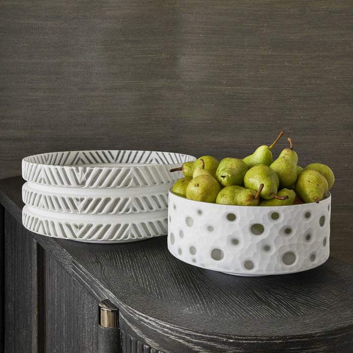 Herringbone Decor Bowl