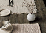 Ravel Table Runner - Ivory