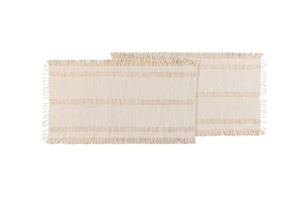Ravel Table Runner - Ivory