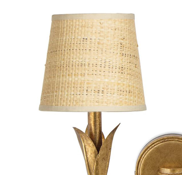 River Reed Sconce Double