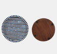 Blue Round Resin Tray - Small