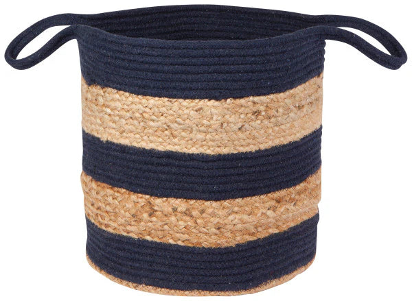 Midnight Jute Basket