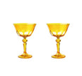 Rialto Coupe Glass - Ginger Set/2