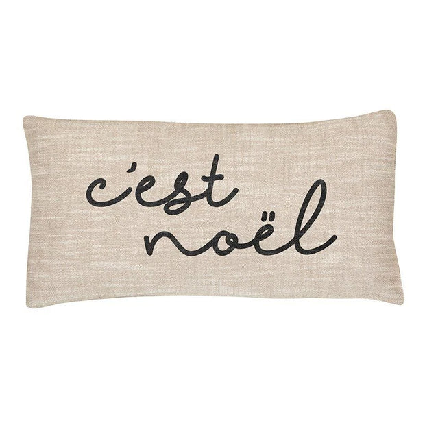 C’est Noël Lumbar Pillow