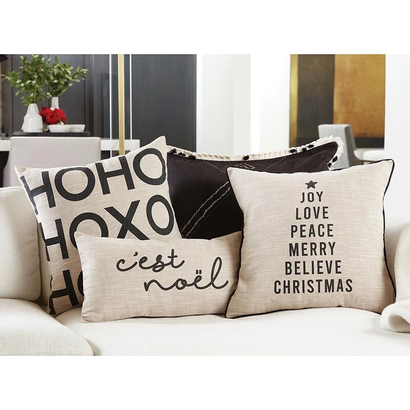 C’est Noël Lumbar Pillow