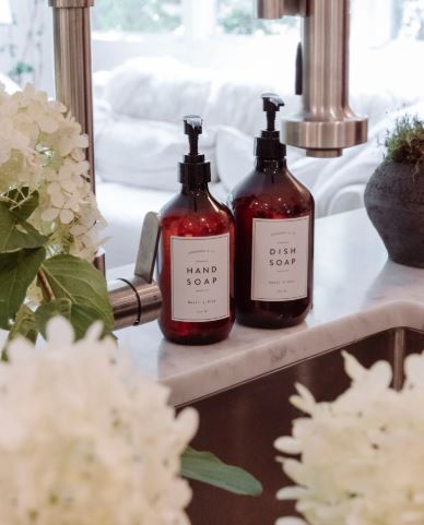 Basil & Mint Dish Soap